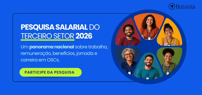 Pesquisa Salarial do Terceiro Setor 2026 sobre carreira e remuneração em OSCs.